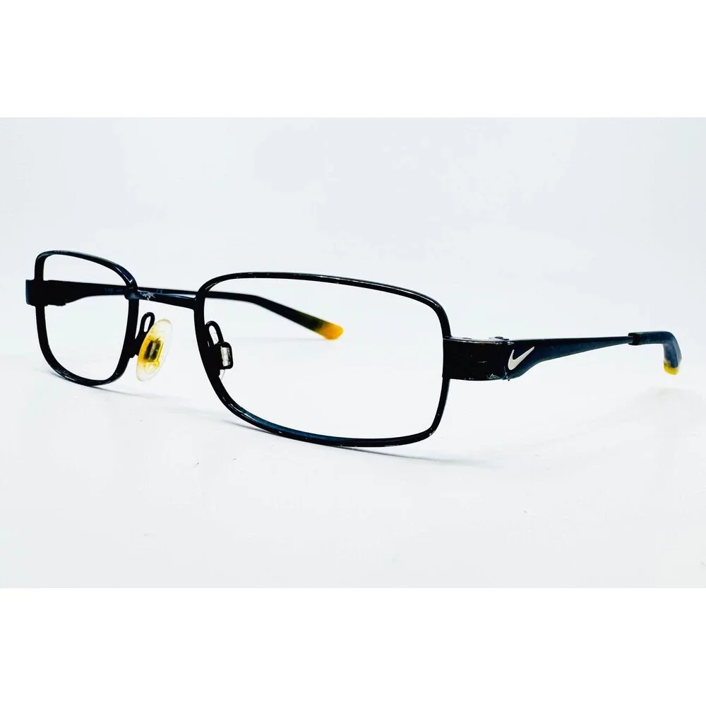 Nike Eyeglasses Frames Kids Black Flexon Bridge 4637 427 46-17-125